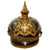 Original Imperial German WWI Complete Bavarian M1891 Line Infantry Pickelhaube Spiked Helmet - Unit Marked: 2nd Company, Reserve Infantry “Hartmann” Regiment 14 of the III Royal Bavarian Corps Original Items