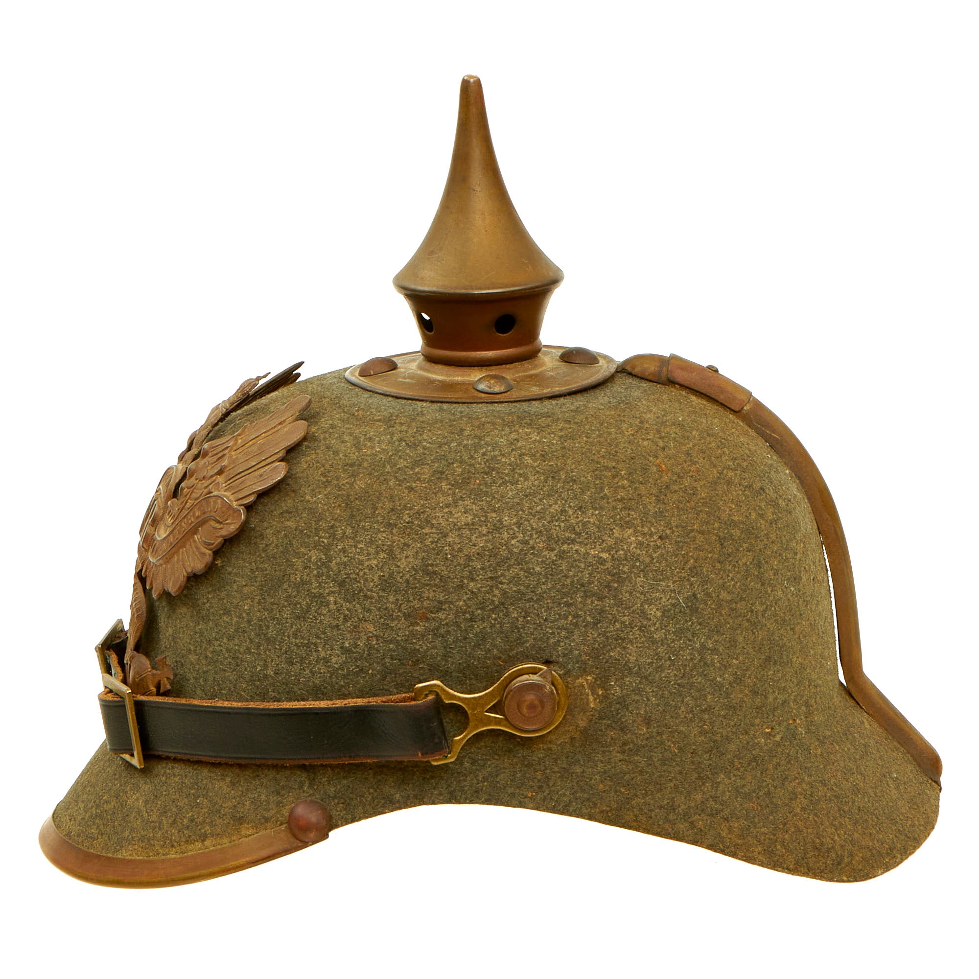 Original Imperial German WWI Prussian M1915 Infantry Ersatz Felt