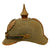 Original Imperial German WWI Prussian M1915 Infantry Ersatz Felt Pickelhaube Spiked Helmet - Filzhelm Original Items
