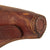 Original WWI French Model 1892 Lebel Revolver Leather Flap Holster with Rare Cross Strap - dated 1917 Original Items