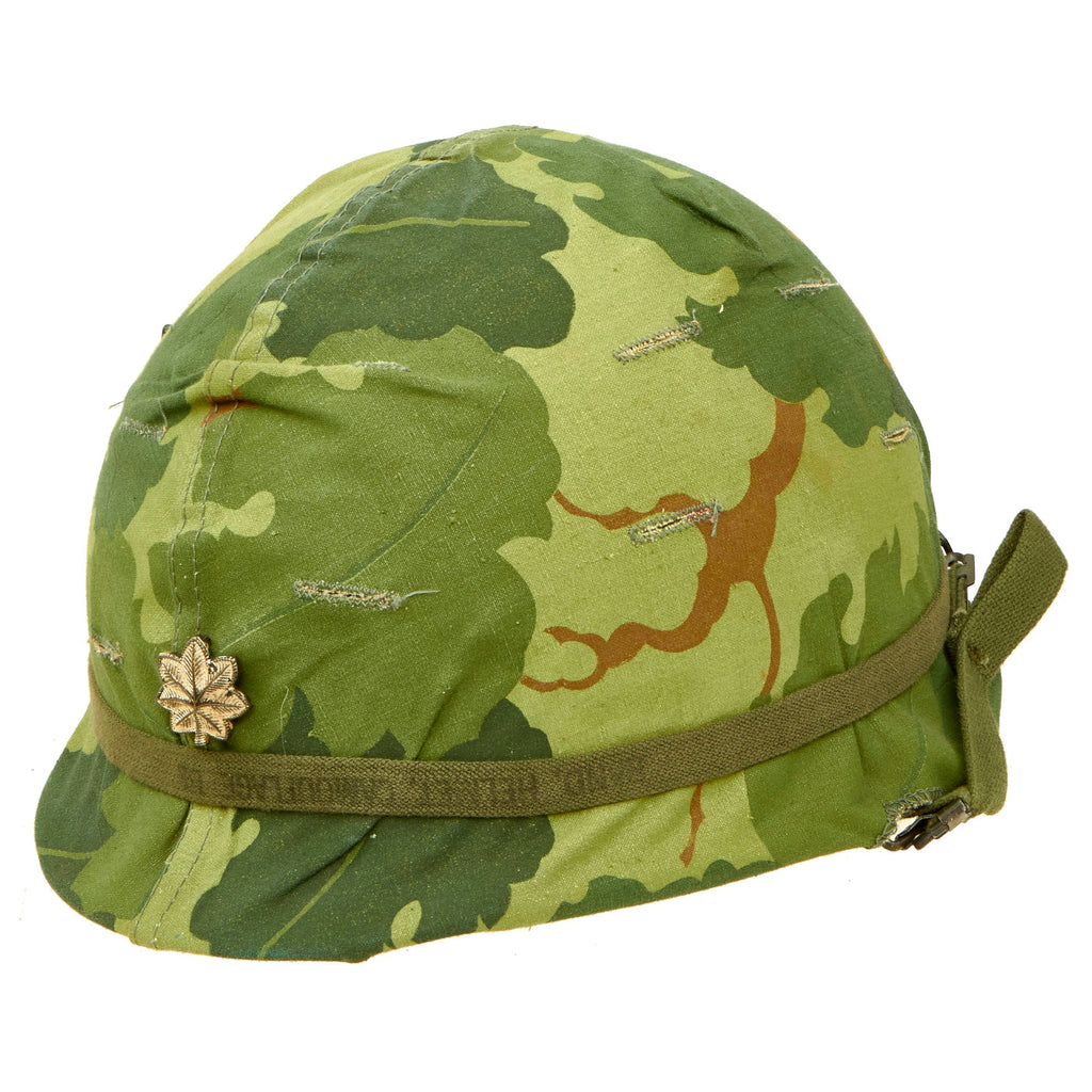 Original U.S. WWII Vietnam War M1-C Paratrooper Helmet with Reversible ...