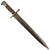 Original U.S. Spanish American War Model 1892 Krag Rifle Bayonet and First Pattern Scabbard - Dated 1895 Original Items