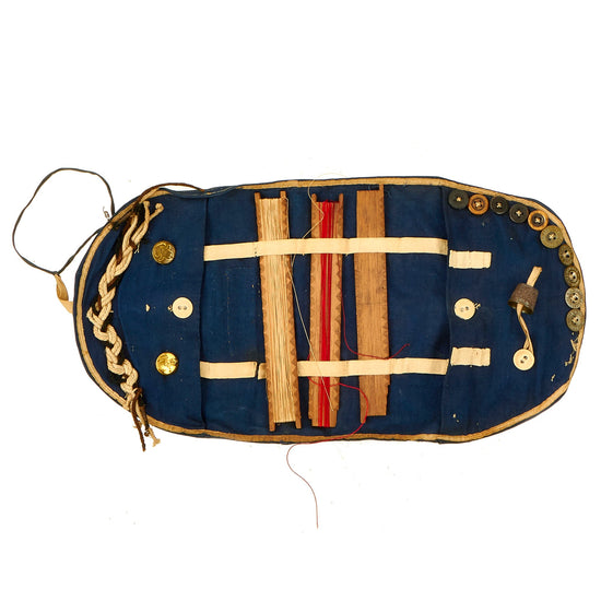 Original Imperial German WWI Kaiserliche Marine Navy Sailor’s Personal Uniform Sewing Kit With Contents Original Items