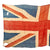 Original British WWI Era Service Used Union Jack Multi-Piece Wool Flag - 46” x 104” Original Items
