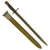 Original U.S. Vietnam War Unissued M1917 Trench Shotgun Bayonet With Scabbard by Canadian Arsenal in Original 1969 Dated Packaging Original Items