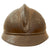 Original Belgian WWI Issue French Model 1915 Adrian Helmet with Lion Head Badge and Scarce 1st Pattern Liner - Complete Original Items