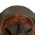 Original French WWI Issue Model 1915 Adrian Helmet in Horizon Blue with RF Badge and First Pattern Liner - Complete Original Items