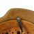 Original German WWII M42 Unissued Army Heer "Ordnance Tan" Painted Helmet with 55cm Liner & 1944 Dated Chinstrap - stamped hkp62 Original Items