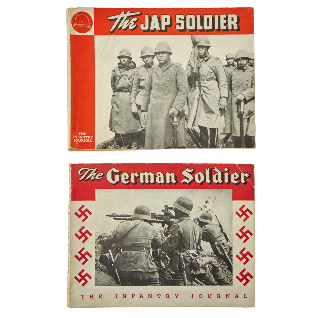 Original U.S. WWII Soldier’s Guidebooks to German & Japanese Soldiers - The Infantry Journal Original Items