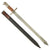 Original WWI Swiss Model 1914 Pioneer Sawback Sword Bayonet by Schmidt-Rubin with Scabbard Original Items