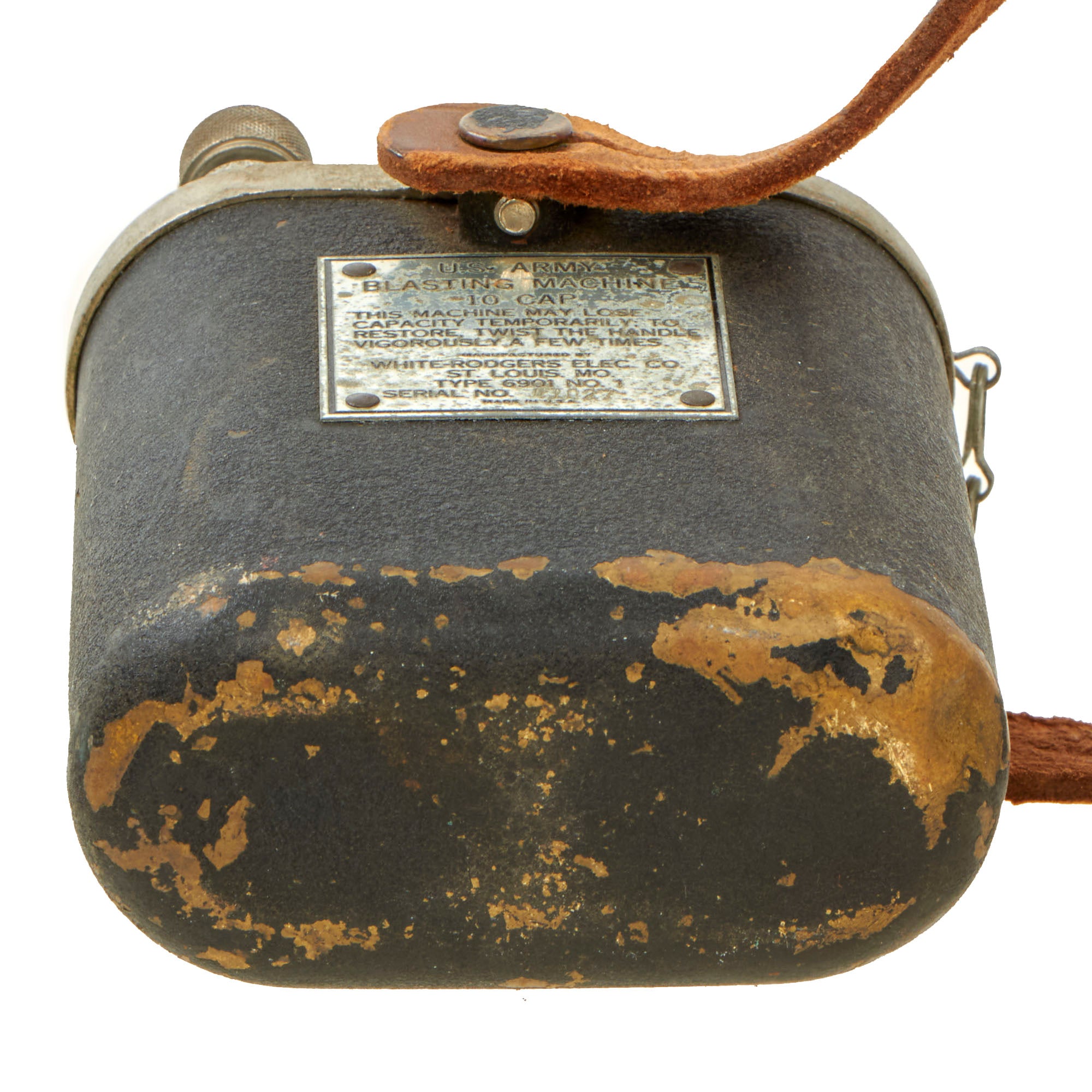 Original U.S. WWII D-Day Army 10 Cap Blasting Machine by White-Rodgers ...