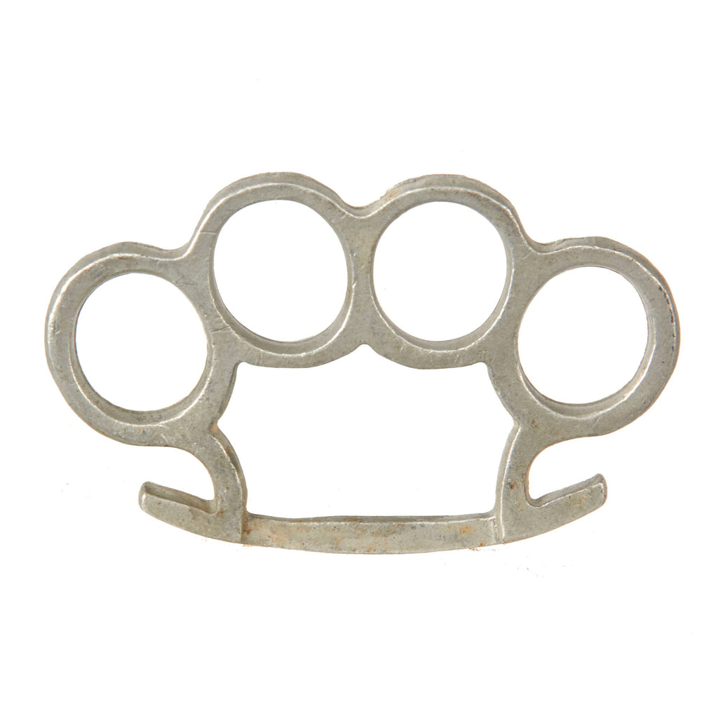 Original U.S. WWII Custom Made Cast Aluminum Knuckle Dusters - Thin Pattern Original Items