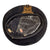 Original Vietnam War Era South Vietnamese ARVN Officer’s Black Beret With Stamped Brass Badge - Size 55 Original Items