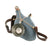 Original French WWI Model 1877 Canteen With Cover in Horizon Blue with Shoulder Strap and Tinned Cup - Bidon Original Items