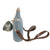 Original French WWI Model 1877 Canteen With Cover in Horizon Blue with Shoulder Strap and Tinned Cup - Bidon Original Items