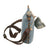 Original French WWI Model 1877 Canteen With Cover in Horizon Blue with Shoulder Strap and Tinned Cup - Bidon Original Items