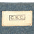 Original French WWI Model 1877 Canteen With Cover in Horizon Blue with Shoulder Strap and Tinned Cup - Bidon Original Items