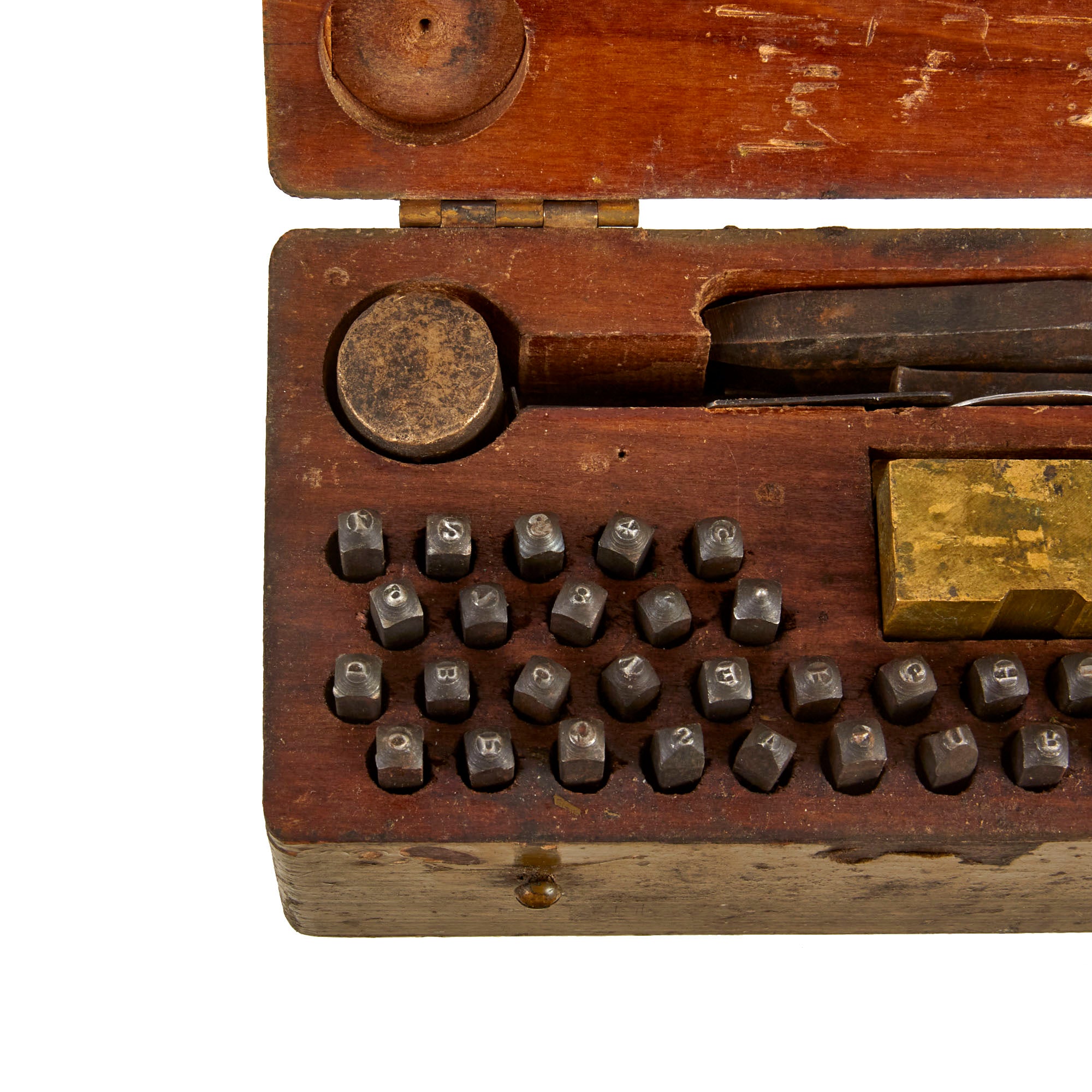 Original U.S. WWI “Marking Outfit For Stamping Metal” M1910 Dog Tag St