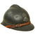 Original Rare French WWI Colonial Infantry & Navy Model 1915 Adrian Steel Helmet with Liner & Chinstrap Original Items