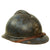 Original Rare French WWI Colonial Infantry & Navy Model 1915 Adrian Steel Helmet with Liner & Chinstrap Original Items