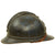 Original Rare French WWI Colonial Infantry & Navy Model 1915 Adrian Steel Helmet with Liner & Chinstrap Original Items