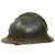 Original Rare French WWI Colonial Infantry & Navy Model 1915 Adrian Steel Helmet with Liner & Chinstrap Original Items