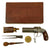 Original U.S. Cased Allen & Thurber of Norwich 1837 Patent .31cal Percussion Pepperbox Revolver with Accessories - Matching Serial 181 Original Items
