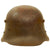 Original WWI Austro-Hungarian M17 Steel Helmet Shell With Writing “Taken From German Stores At Etaine” Original Items