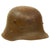 Original WWI Austro-Hungarian M17 Steel Helmet Shell With Writing “Taken From German Stores At Etaine” Original Items