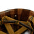 Original U.S. WWII 29th Division 1942 M1 Schlueter Fixed Bale Front Seam Helmet with Westinghouse Liner Original Items