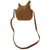 Original French WWI Model 1877 Canteen with Colonial Troops Brown Cover & Shoulder Strap Original Items