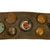 Original U.S. WWI Imperial German Hate Souvenir Belt With 28 Attached Items Original Items