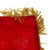 Original French Post WWII National Union of Associations of Deportees, Internees and Families of the Disappeared of Tarn, UNADIF Association Flag with Pole and Topper - Flagpole: 95”, Flag: 35” x 45” Original Items