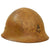 Original Japanese WWII Type 90 Special Naval Landing Forces Helmet with Complete Chinstrap Assembly- Tetsubo Original Items