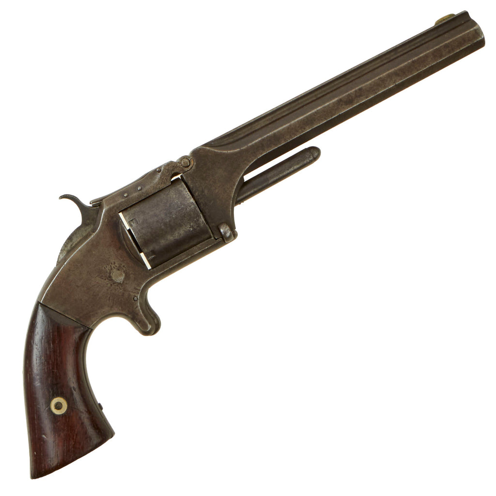 Original U.S. Civil War Era Smith & Wesson Model 2 Army .32cal Revolver with 6" Barrel - Matching Serial 55126 Original Items