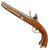 Original Napoleonic Belgian Made Flintlock Naval Pistol with German Proof Marks - Dated 1815 Original Items