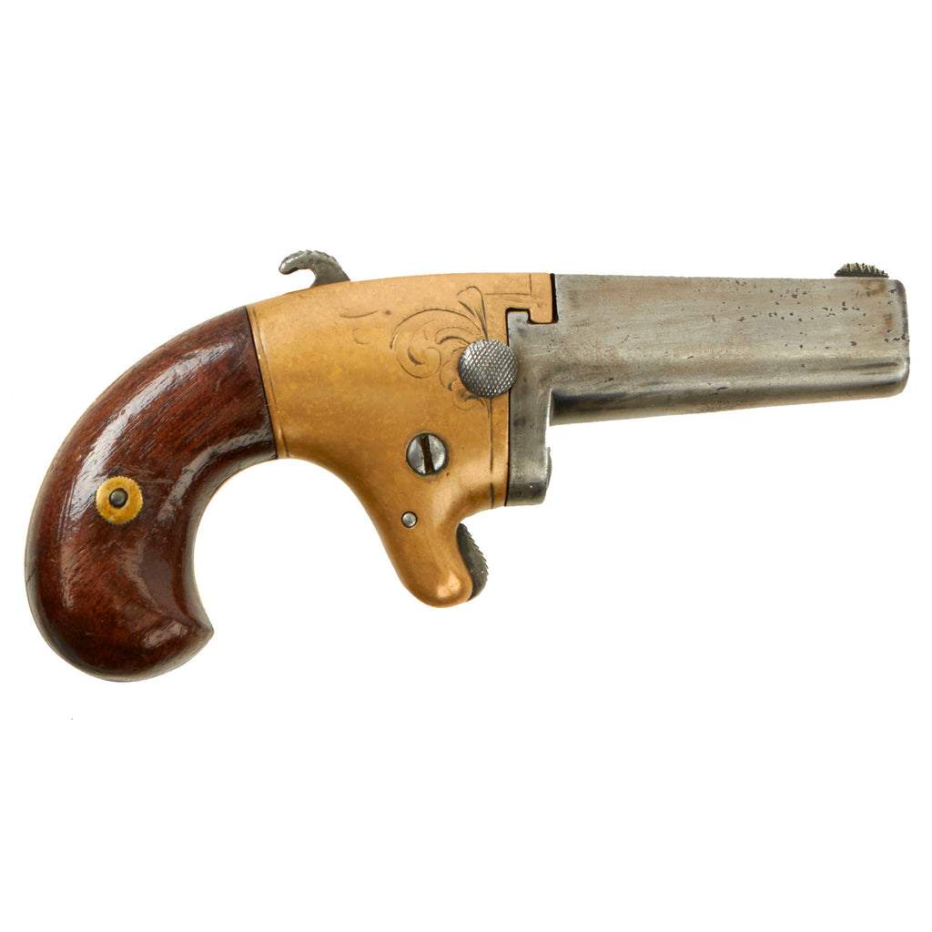 Original U.S. Civil War Era Moore’s Patent National Arms Co. No. 2 Deringer Pocket Pistol in .41 Rimfire - Serial 282 Original Items