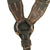 Original German WWII Kriegsmarine Coastal Artillery Leather Combat Suspender Y Straps with Faint Maker Marking Original Items