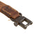 Original German WWII First Model MG 34 Padded Leather Carry Sling with Narrow Buckle - Geteilte Trageriemen Original Items