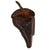 Original German WWII P08 Luger Brown Leather Hardshell Holster by A. Walshausen - dated 1941 Original Items
