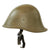Original Netherlands WWII Dutch Export M34 Steel Helmet Without Badge and Original Paint - Complete Original Items