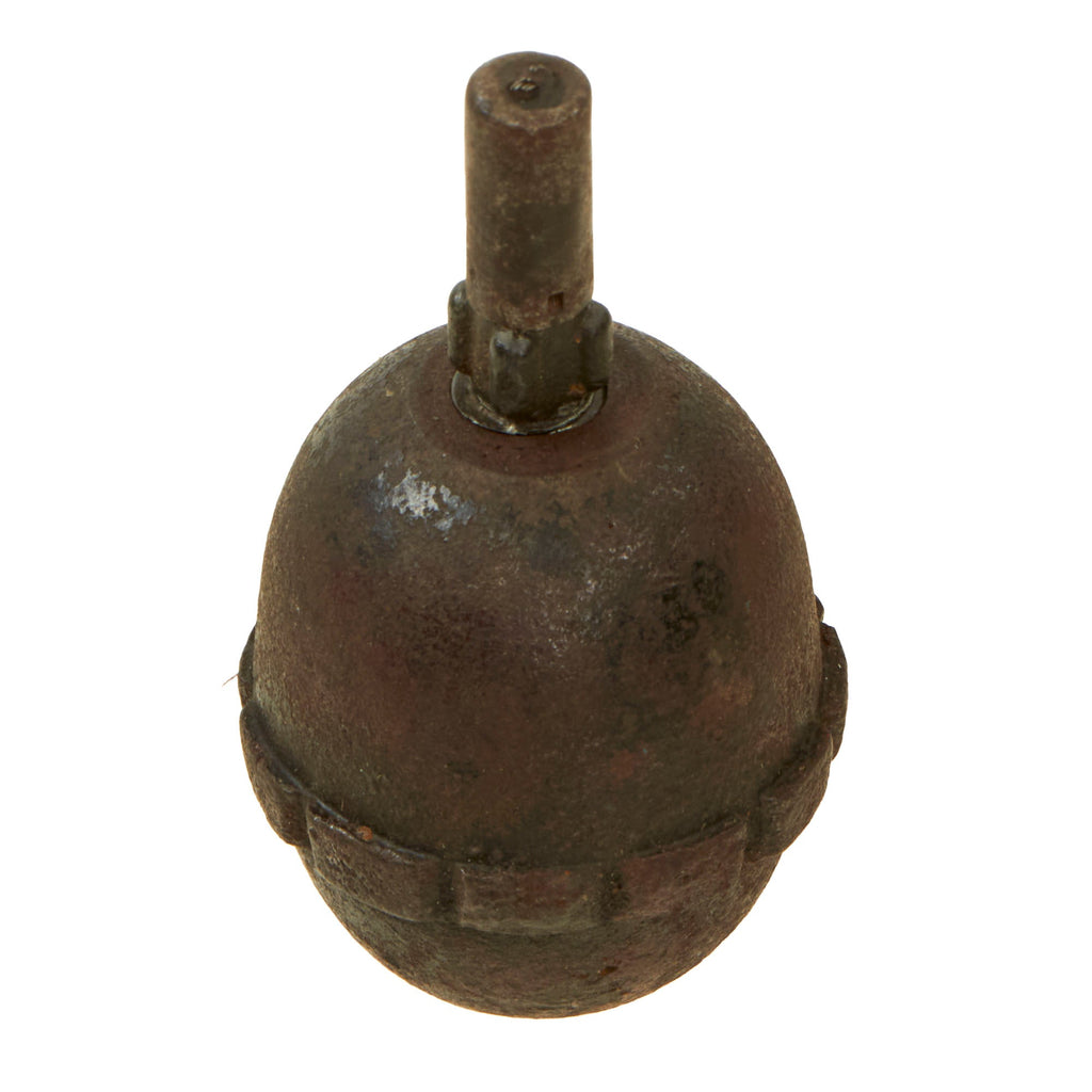 Original German WWI Model 1917 n/A Inert Egg Hand Fragmentation Grenade - Eierhandgranate - Fine Condition Original Items