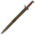 Original U.S. WWI M1905 Springfield 16 inch Rifle Bayonet marked S.A. with M1917 Leather Scabbard - dated 1909 Original Items