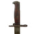 Original U.S. WWI M1905 Springfield 16 inch Rifle Bayonet marked S.A. with M1917 Leather Scabbard - dated 1909 Original Items