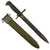 Original U.S. WWII M1 Garand 10 inch Bayonet by Union, Fork & Hoe with M7 Scabbard Original Items