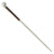 Original British WWI Officer's Private Purchase Leather Covered Aluminum Swagger Stick With Weighted Skull End For Use As Trench Club Circa 1917 Original Items