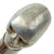 Original British WWI Officer's Private Purchase Leather Covered Aluminum Swagger Stick With Weighted Skull End For Use As Trench Club Circa 1917 Original Items