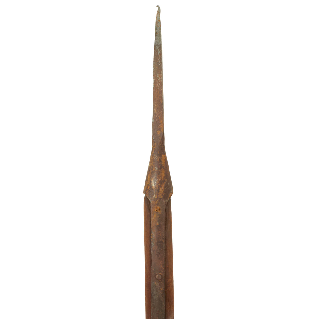 Original U.S. Barbary Pirate Wars Model 1800 Early Type III Navy Boarding Pike - 7½ Feet Tall Original Items