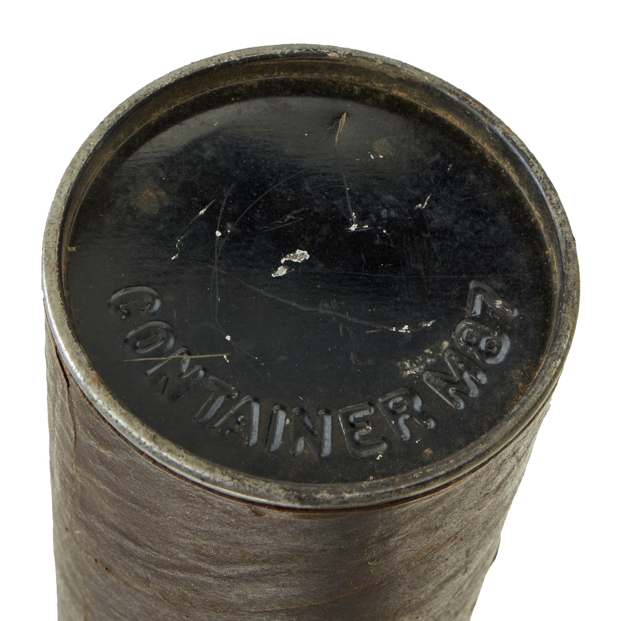 Original U.S. WWII Inert M6A3C Bazooka Rocket With M87 Tube Container ...
