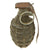Original U.S. Pre-WWII Inert Early MkII Pineapple Fragmentation Grenade With M10A3 Fuze Original Items